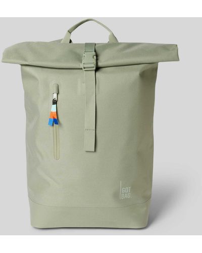 GotBag Rucksack mit Reißverschlusstasche - Grün