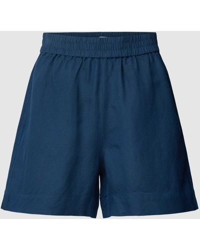 Tom Tailor Shorts mit Eingrifftaschen - Blau