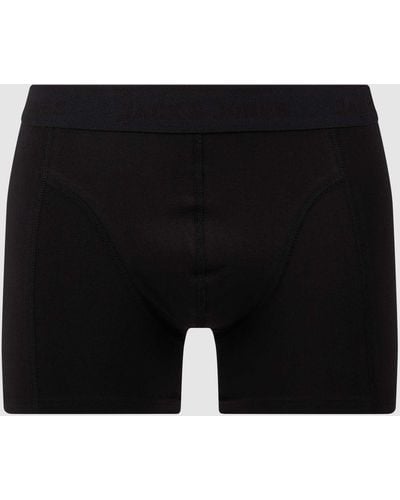 Jack & Jones Boxershorts Met Stretch - Zwart