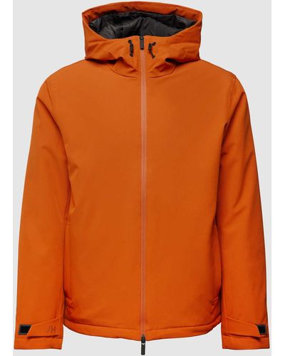 SELECTED Jacke mit Kapuze Modell 'ATLAS' - Orange