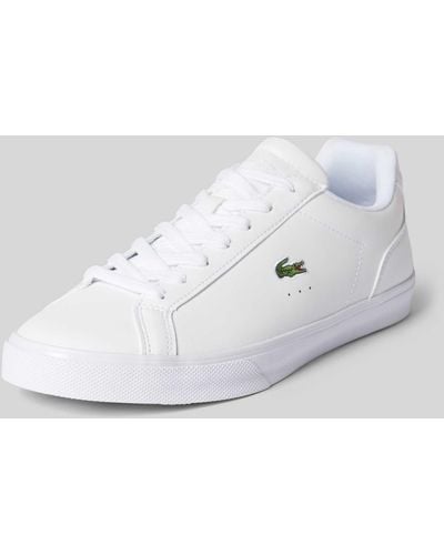 Lacoste Sneaker aus Leder - Weiß