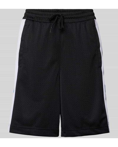 adidas Originals Shorts mit elastischem Bund Modell 'ADIBRK' - Schwarz