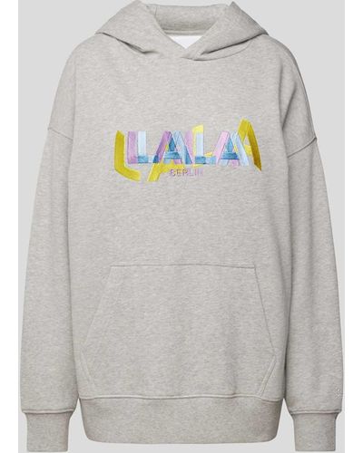 Lala Berlin Oversized Hoodie - Weiß