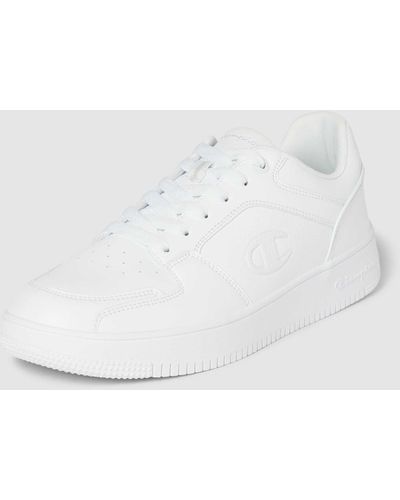 Champion Sneaker mit Label-Stitching Modell 'REBOUND 2.0' - Weiß