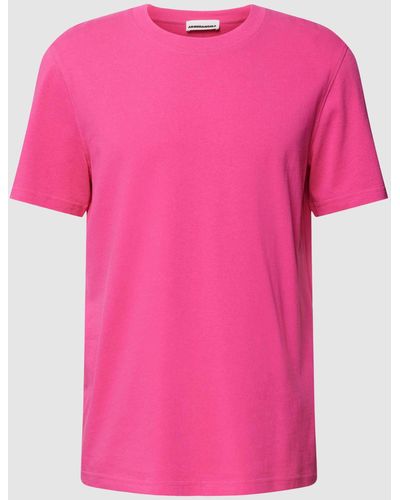 ARMEDANGELS T-Shirt mit Rundhalsausschnitt Modell 'MAARKOS' - Pink