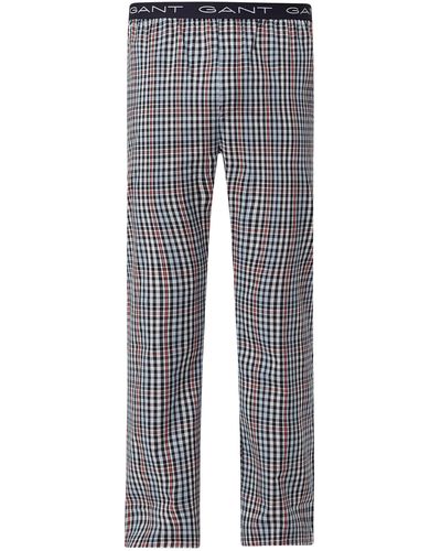 GANT Pyjama-Hose aus Baumwolle - Blau