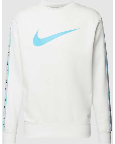 Nike Sweatshirt Met Ronde Hals - Wit