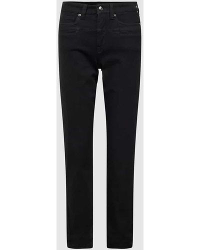 Cambio Jeans mit 5-Pocket-Design Modell 'PEARLIE' - Schwarz