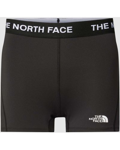 The North Face Shorts Met Elastische Logoband - Zwart
