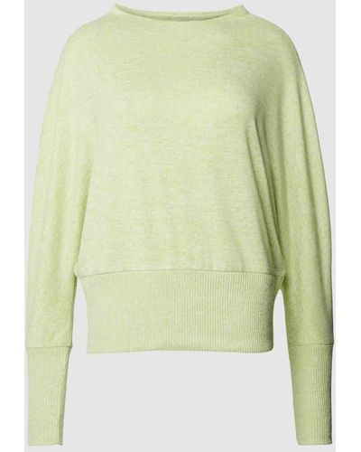Opus Sweatshirt mit Stehkragen Modell 'Sokola' - Grün