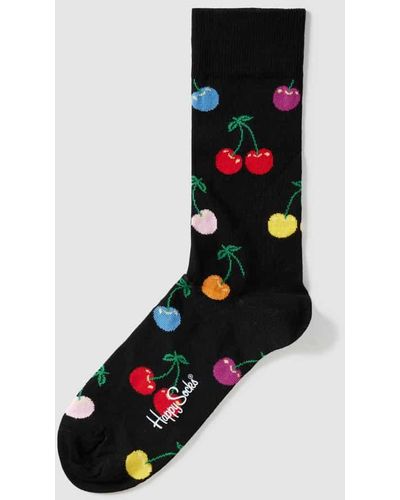 Happy Socks Socken mit Allover-Muster - Mehrfarbig