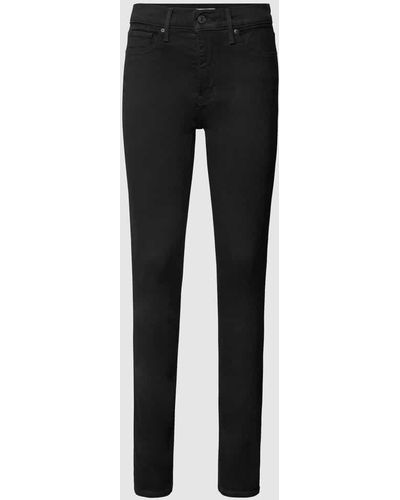 Levi's® 300 Shaping Skinny Fit Jeans mit Stretch-Anteil Modell '311' - 'Water - Schwarz