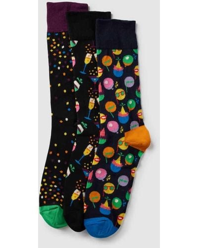 Happy Socks Socken im 3er-Pack Modell '3-Pack Celebration Socks' - Mehrfarbig