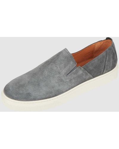 Cinque Slip-on-Sneaker aus Veloursleder Modell 'Cisandro' - Grau