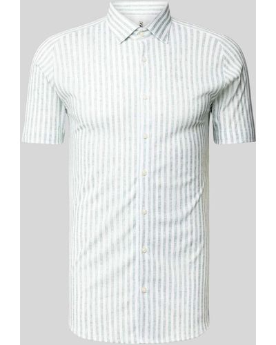 DESOTO Slim Fit Zakelijk Overhemd - Wit