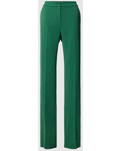 Pennyblack Stoffhose mit Bügelfalten Modell 'BEMOLLE' - Grün
