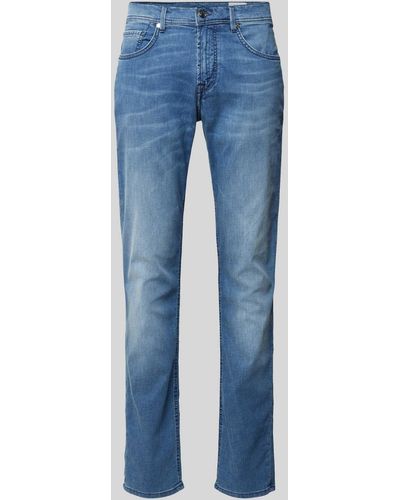 Baldessarini Regular Fit Jeans Met Steekzakken - Blauw