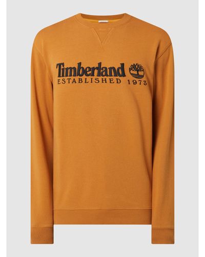 Timberland Sweatshirt mit Logo - Orange