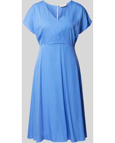 ARMEDANGELS Midi-jurk Met Viscose - Blauw