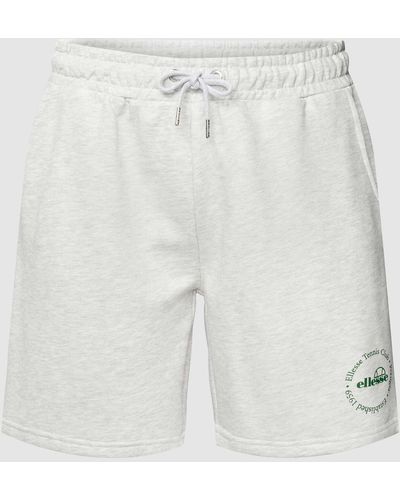 Ellesse Shorts mit Label-Details Modell 'Fontansa' - Weiß