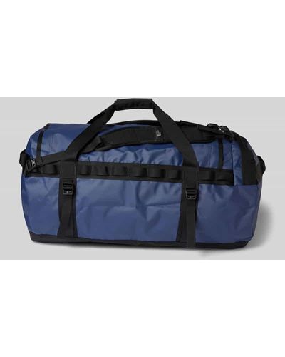 The North Face Duffle Bag mit Label-Print Modell 'BASE CAMP DUFFLE L' - Blau
