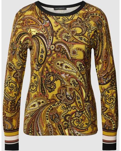 Betty Barclay Strickpullover mit Paisley-Muster - Mehrfarbig