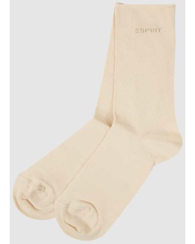 Esprit Socken im 2er-Pack - Natur