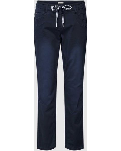 Tom Tailor Tapered Relaxed Fit Chino - Blauw