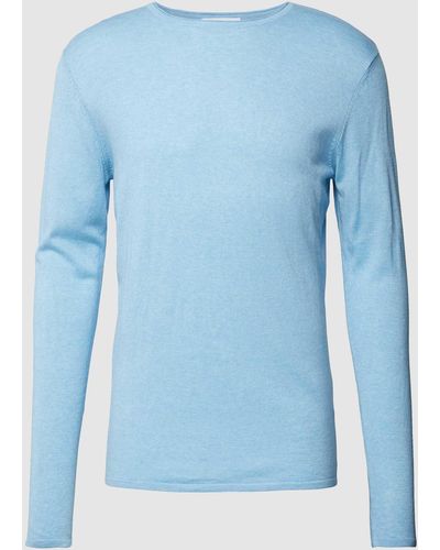 SELECTED Gebreide Pullover - Blauw