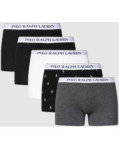 Polo Ralph Lauren Trunks mit Label-Details im 5er-Pack - Mehrfarbig