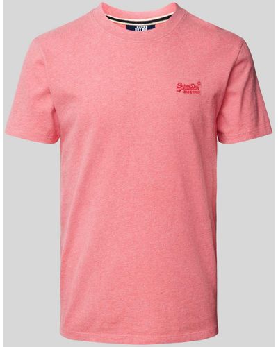 Superdry T-shirt - Roze