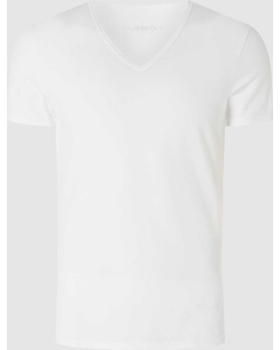 Sloggi Slim Fit T-Shirt mit Stretch-Anteil - Weiß