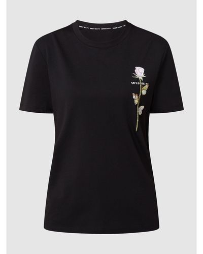 Miss Sixty T-Shirt mit Logo - Schwarz