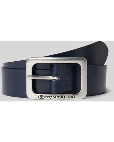 Tom Tailor Ledergürtel - Blau