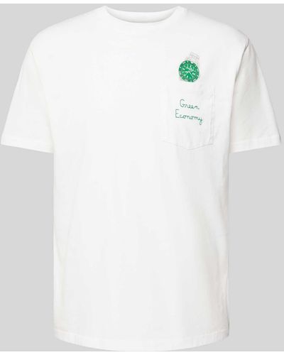 Mc2 Saint Barth T-Shirt mit Motiv-Print Modell 'AUSTIN' - Weiß