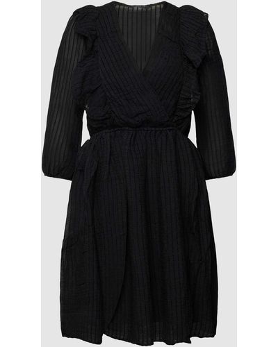 ONLY Mini-jurk Met Volants - Zwart