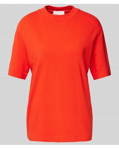 ARMEDANGELS T-Shirt aus Bio-Baumwolle Modell 'TARJAA' - Rot