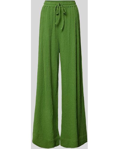 Essentiel Antwerp Hose aus Viskose mit weitem Bein - Grün