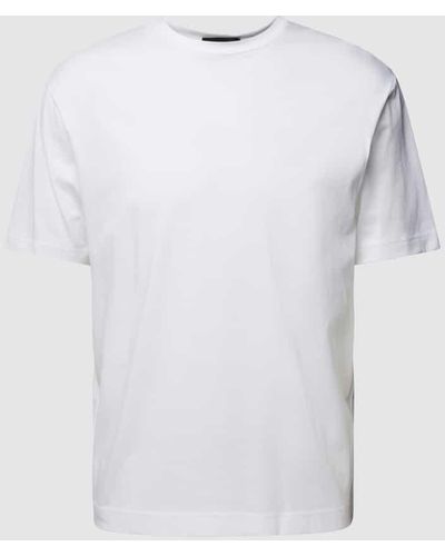 DRYKORN T-Shirt mit Rundhalsausschnitt Modell 'GILBERD' - Weiß