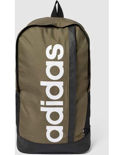 adidas Originals Rucksack mit Label-Print - Grün