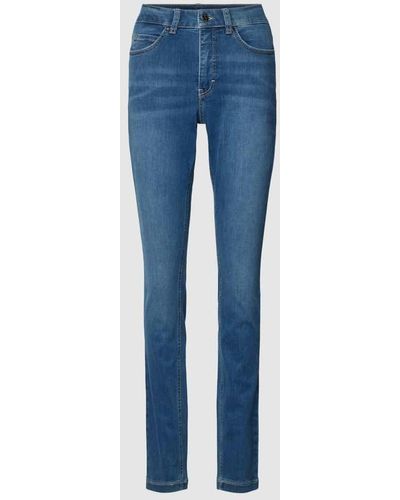 M·a·c Skinny Fit Jeans mit Stretch-Anteil Modell 'DREAM' - Blau