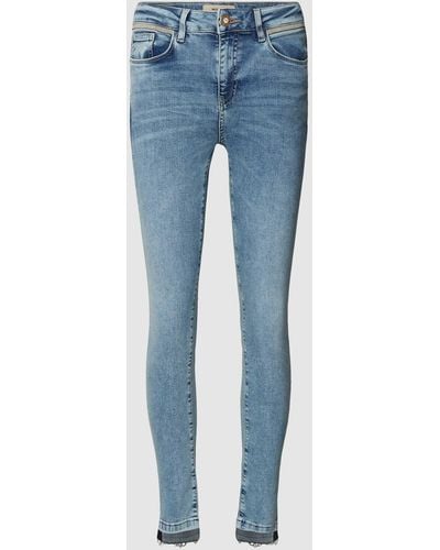 Mos Mosh Skinny Fit Jeans - Blauw