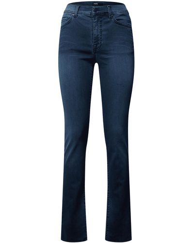 ANGELS Bootcut Jeans mit Kontrastnähten Modell 'CICI' - Blau