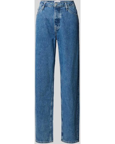 Calvin Klein Regular Fit Jeans im 5-Pocket-Design Modell '90 S' - Blau