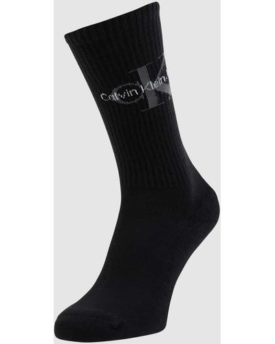 Calvin Klein Socken mit Logo - Schwarz