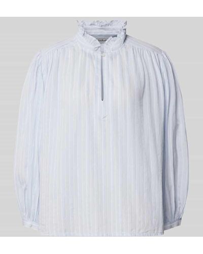 Ba&sh Bluse mit Volants Modell 'SPICE' - Weiß