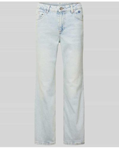 Ouí Flared Jeans im 5-Pocket-Design - Blau
