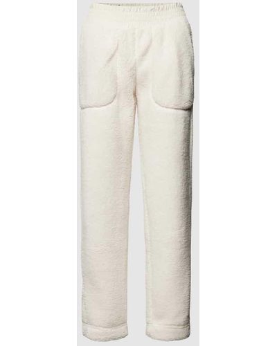 Columbia Sweatpants aus Teddyfell Modell 'WEST BEND PULLON PANT' - Weiß
