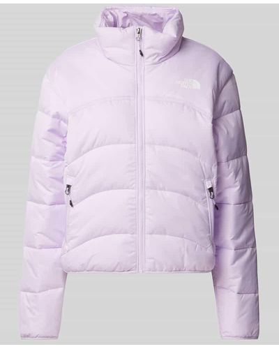 The North Face Steppjacke mit Label-Detail - Lila