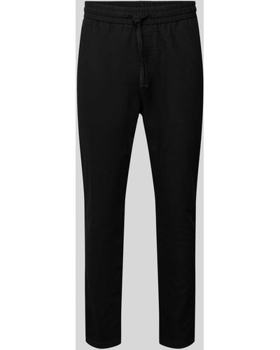 Only & Sons Tapered Fit Hose mit Stretch-Anteil Modell 'LINUS' - Schwarz